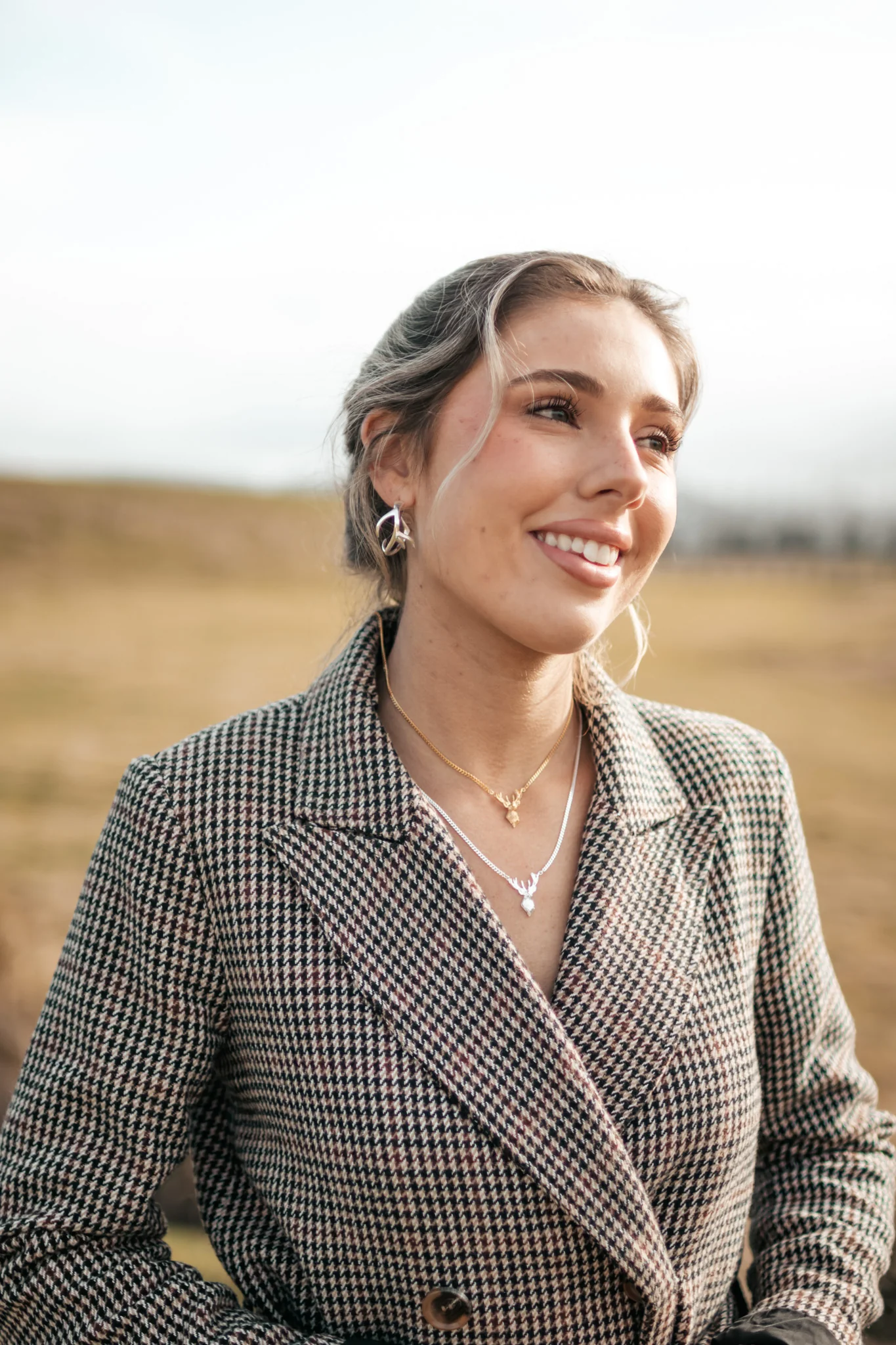 Antler Hoop Earrings - Image 4