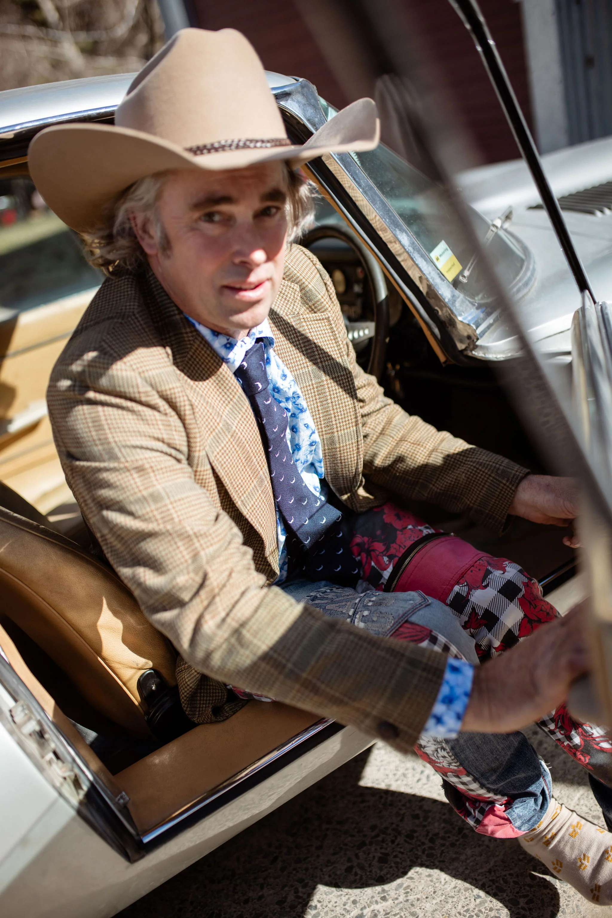 Station Moleskin / Felt Cowboy Hat - Image 3