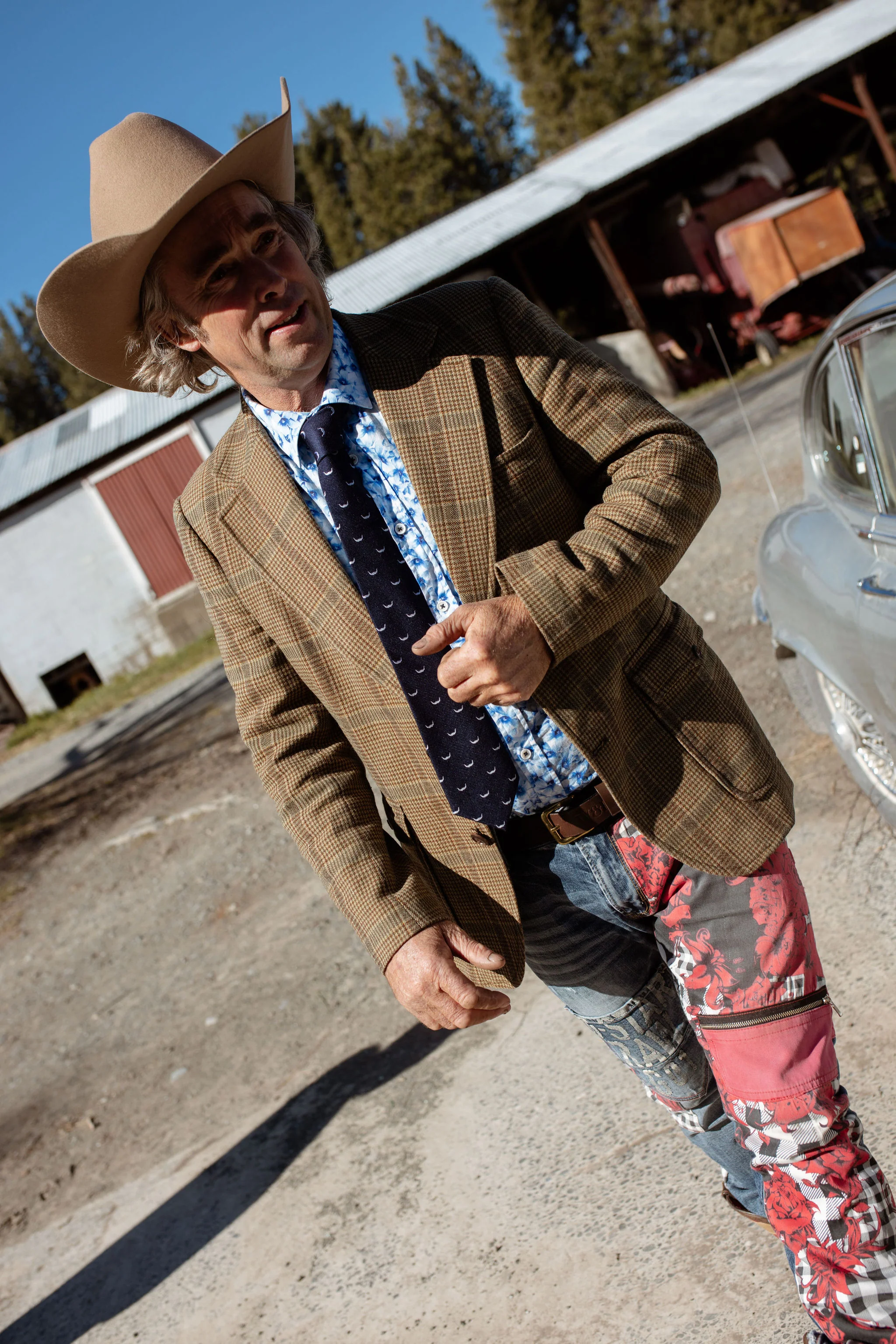 Station Moleskin / Felt Cowboy Hat - Image 4