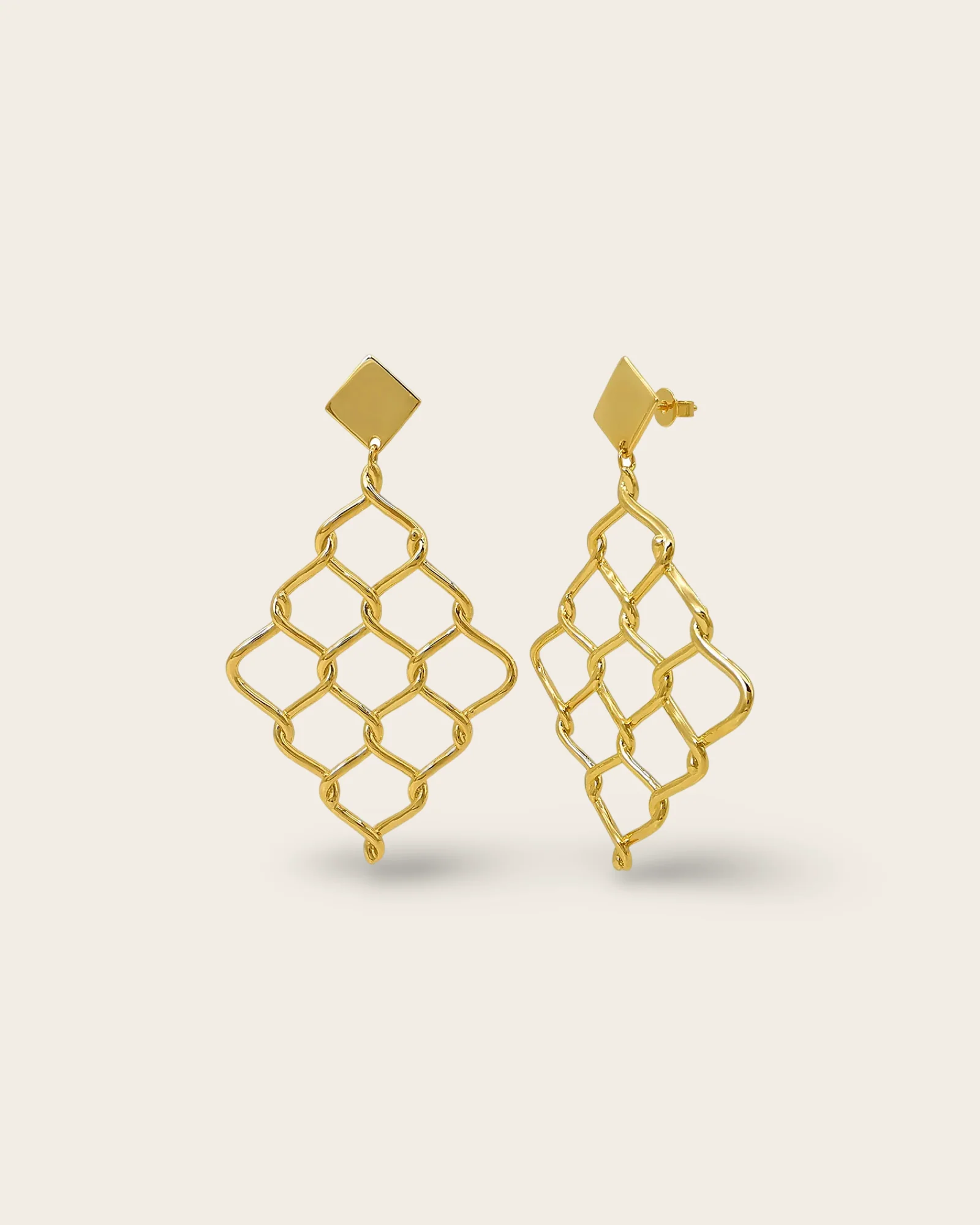 Heritage Cyclone Drop Earrings - Image 3
