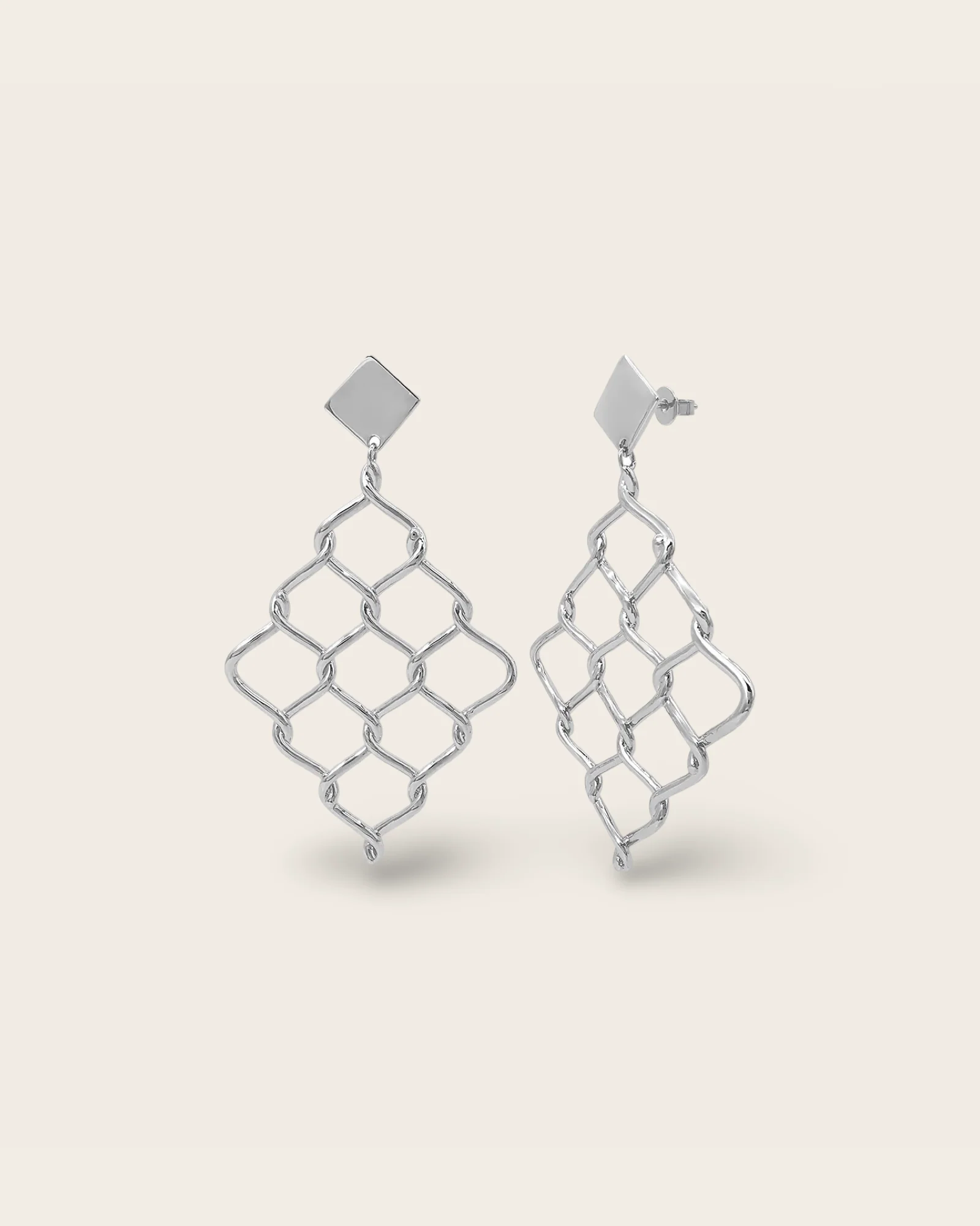 Heritage Cyclone Drop Earrings - Image 4