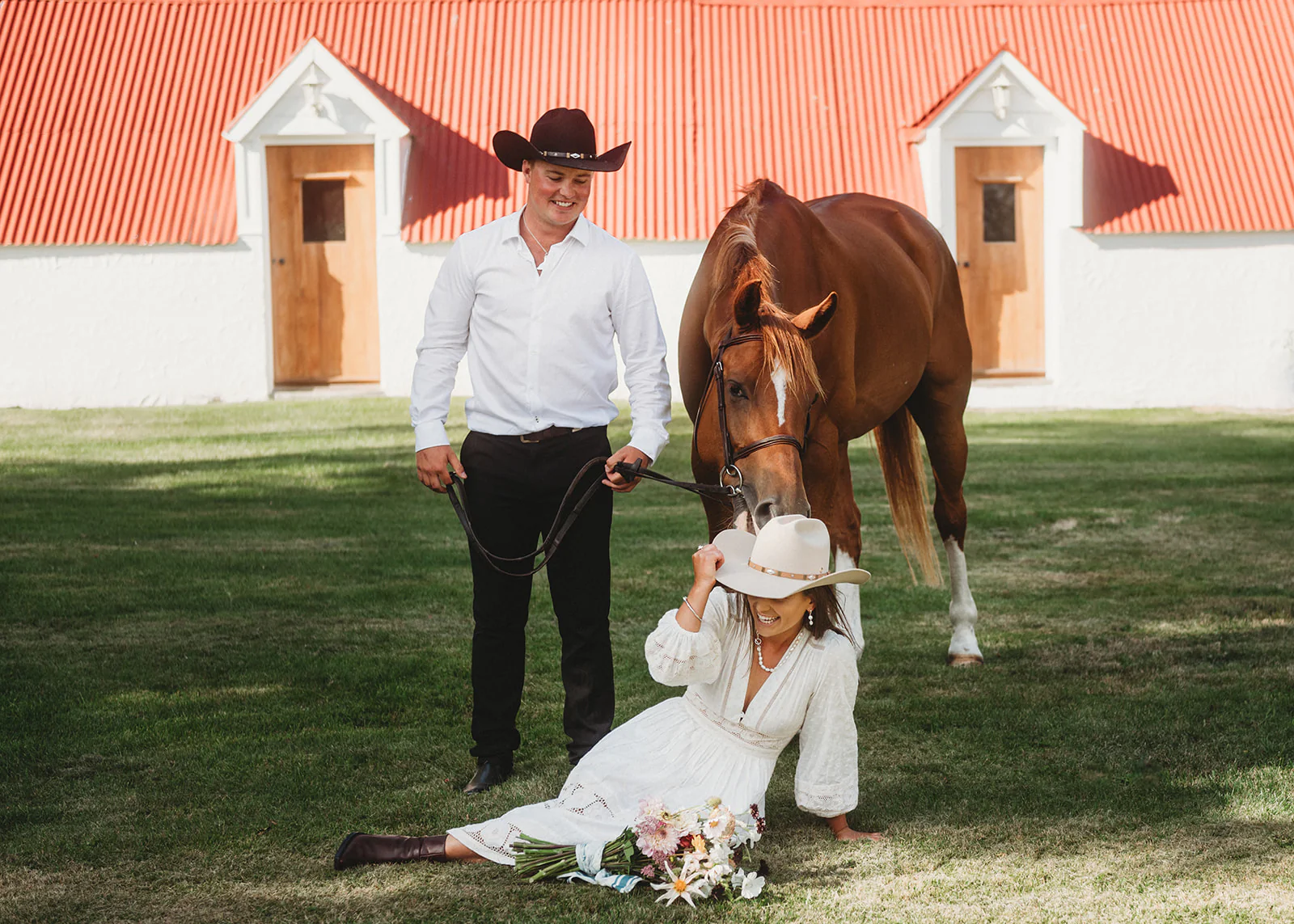 Trailblazer Black / Felt Cowboy Hat - Image 4