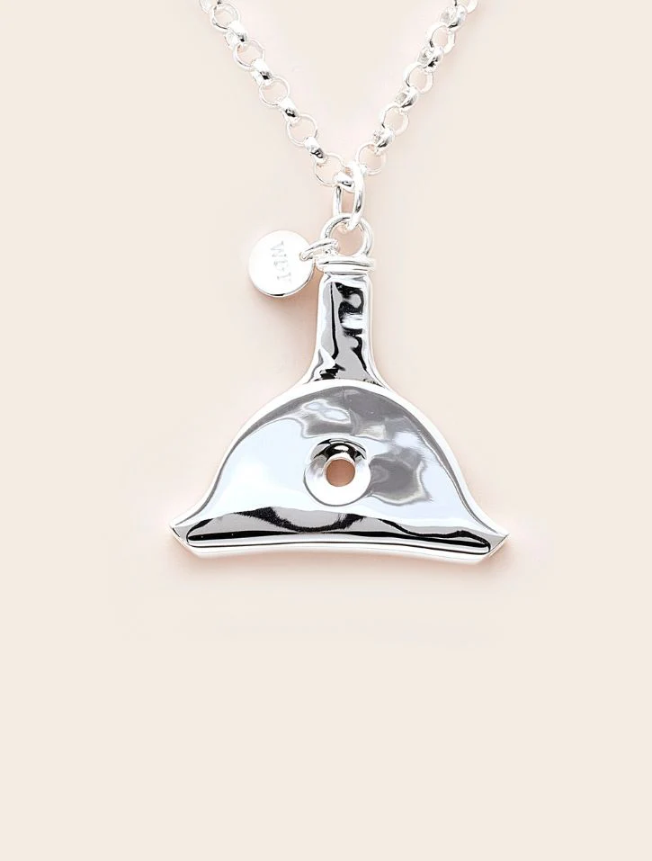 High Country Large Shepherd Whistle Necklace - 4.5mm Rolo chain - Image 5