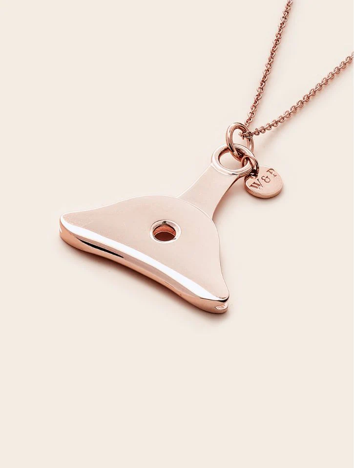High Country Elegance Whistle 9ct Rose Gold Necklace - Image 4