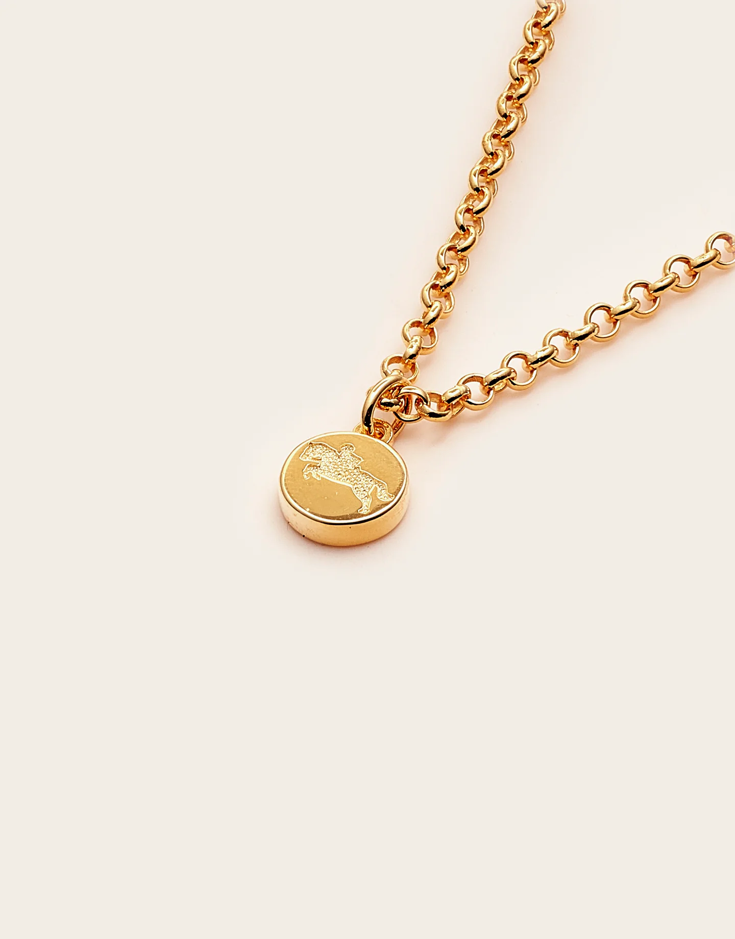 Hunter Gatherer Jumping Pony Pendant Necklace - Image 3