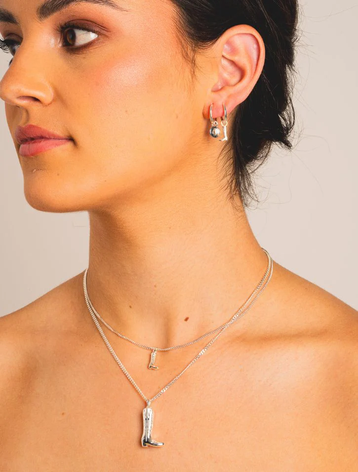 Trailblazer dainty boot Necklace - Image 3