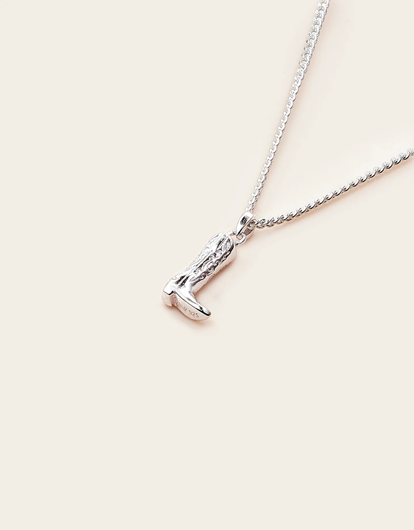 Trailblazer dainty boot Necklace - Image 4