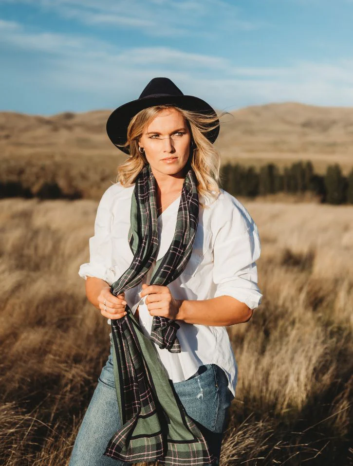 Rocky Point 100% wool Scarf - Image 3