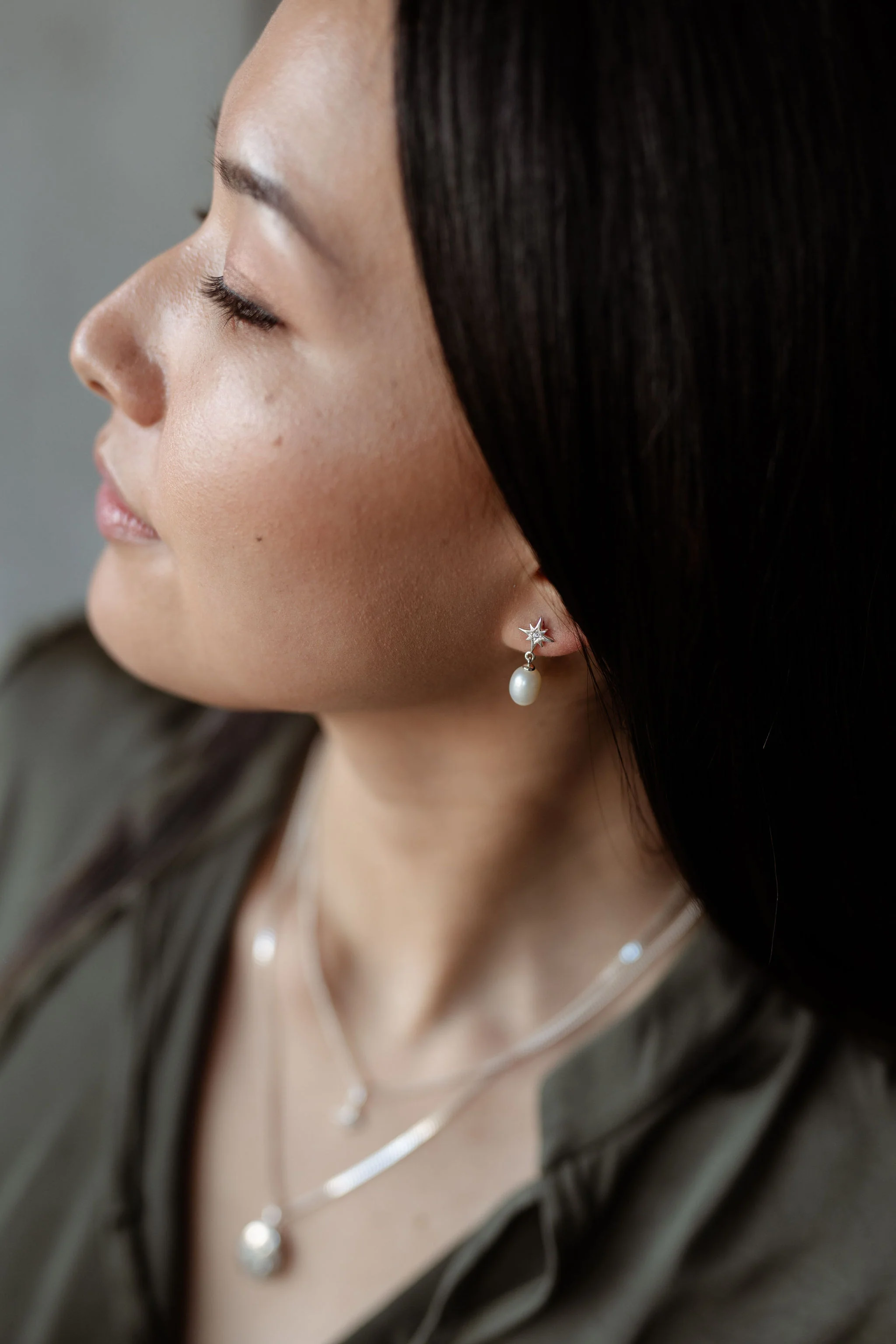 Starkeeper Southern Star Pearl Drop Studs - Image 3