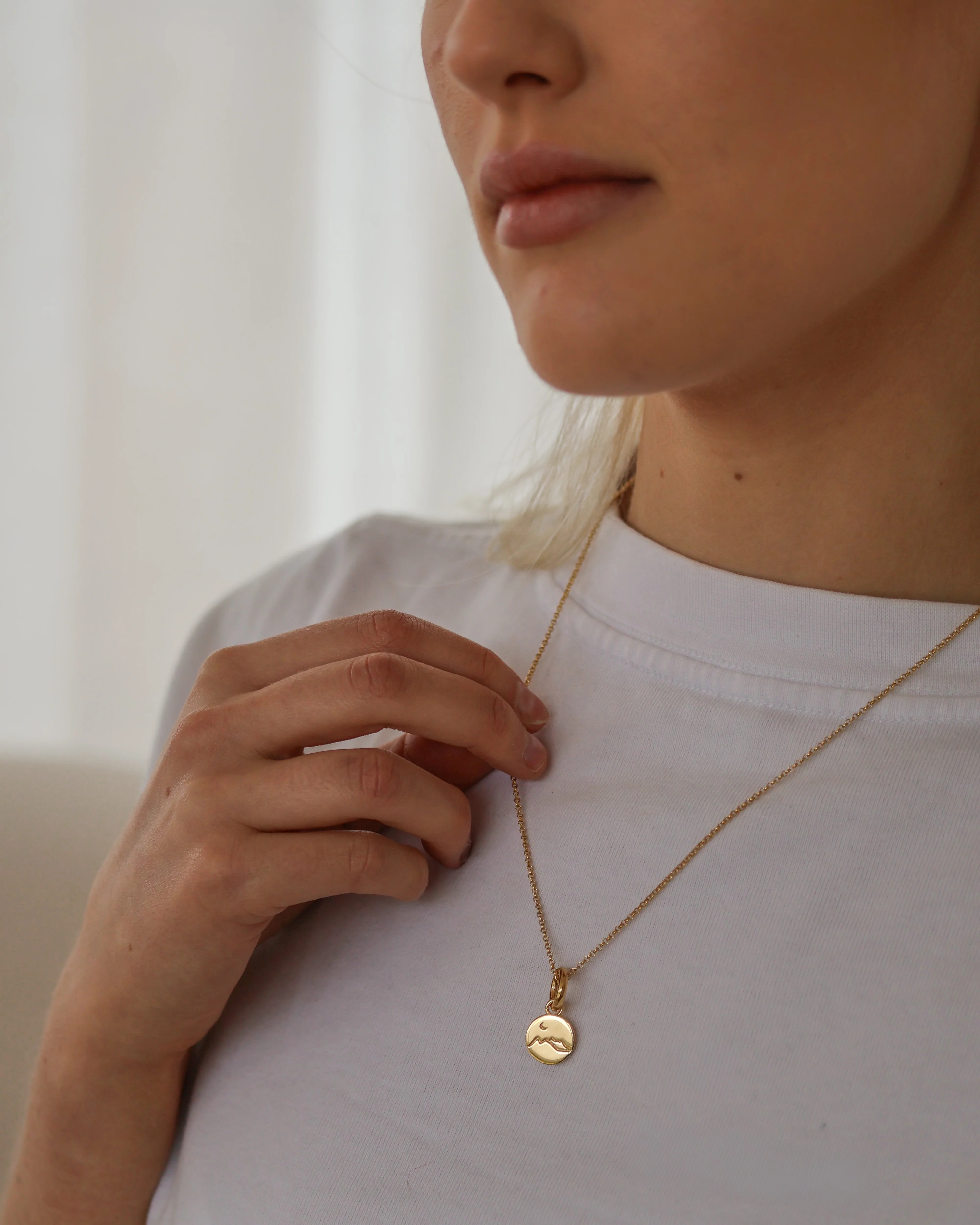 Starkeeper Moon Mountain Necklace - Image 3