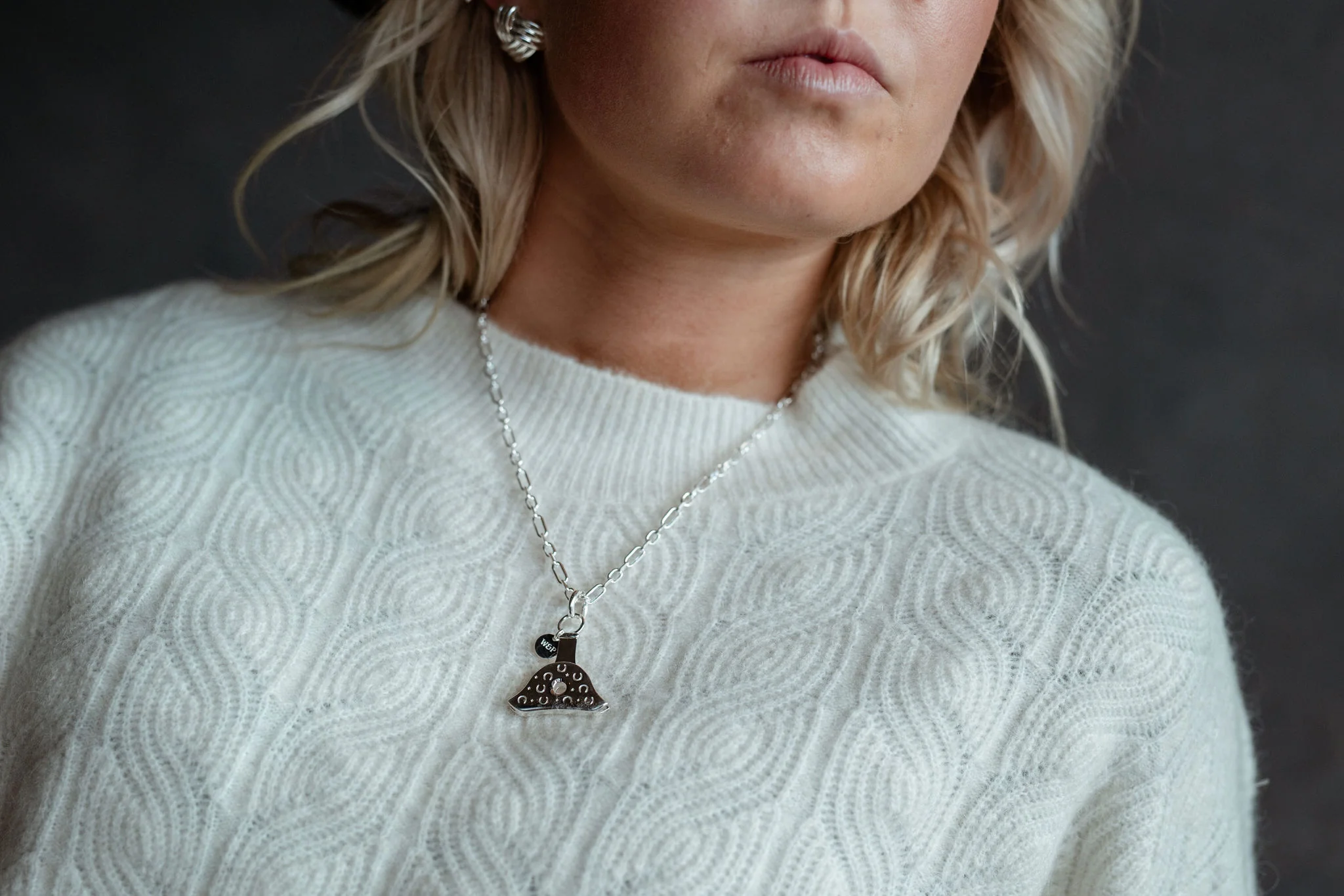 Starkeeper Wool Crest Studs - Image 4